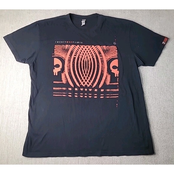 Twenty One Pilots T Shirt Men's Size XL Emotional Roadshow Era RARE